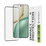 Folie de protectie Techsuit 111D Full Cover / Full Glue Glass compatibil cu Honor Magic8 Lite, Negru