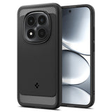 Husa de protectie Spigen Rugged Armor (ACS10460) compatibil cu Xiaomi Redmi Note 15 Pro 5G, Negru Mat