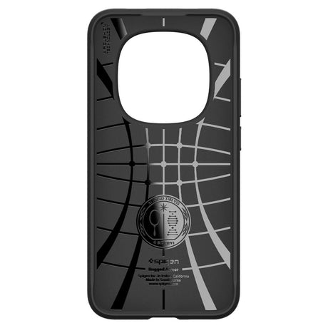 Husa de protectie Spigen Rugged Armor (ACS10460) compatibil cu Xiaomi Redmi Note 15 Pro 5G, Negru Mat