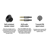 Gadget Yesido Wireless Car Stereo (KM19), Dual HD Camera, Plug&Play, CarPlay, Android Auto, AirPlay, Negru