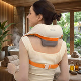 Yesido Neck Massager (MG16), 3 Massage Modes, Integrated Heat Therapy, Shiatsu Kneading Technology, 2000mAh, Bej