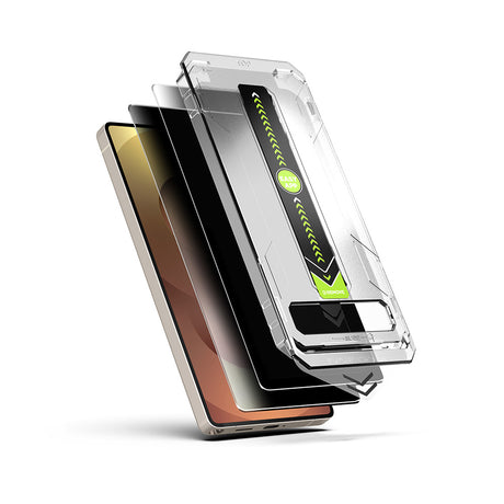 Folie de protectie Techsuit TitanGlass CrystalHD (set de 2) compatibil cu Samsung Galaxy S26 Ultra, Privacy