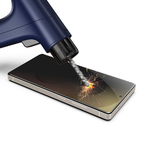 Folie de protectie Techsuit TitanGlass CrystalHD compatibil cu Samsung Galaxy S26 Ultra, Privacy