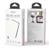 Suport Yesido Selfie Light (DH12), USB-C, 3000mAh, 6W, 120 LED, with Clip-on Design, Negru