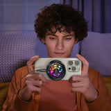 Accesoriu gaming Yesido Phone Cooler (C226), Semiconductor, Magnetic, Universal, Fast Cooling, with RGB, Digital Display, Gri