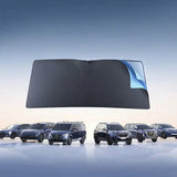 Gadget Baseus Windshield Sun GoTrip DT1 (C0118200), UPF2000+, 99.95% UV Blocking Rate, 80 x 150cm, Negru