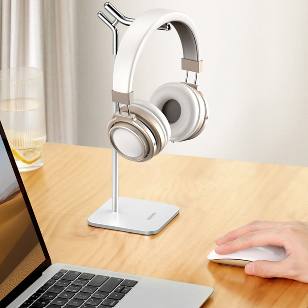 Gadget Ugreen Holder LP143 (80701), for Earphones, Aluminum Alloy, Argintiu