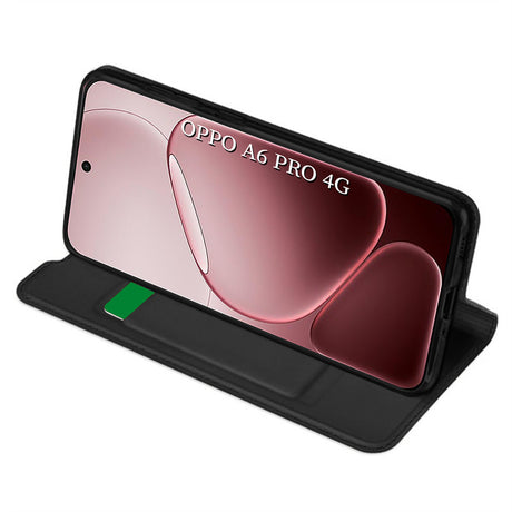 Husa de protectie Techsuit Magskin Book compatibil cu Oppo A6 Pro 4G / A6 Pro 5G, Negru