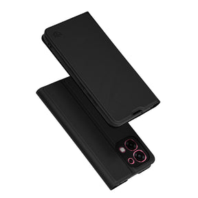 Husa de protectie Techsuit Magskin Book compatibil cu Oppo A6 Pro 4G / A6 Pro 5G, Negru