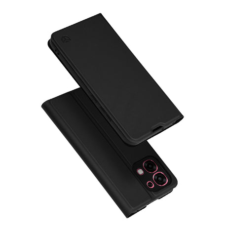 Husa de protectie Techsuit Magskin Book compatibil cu Oppo A6 Pro 4G / A6 Pro 5G, Negru
