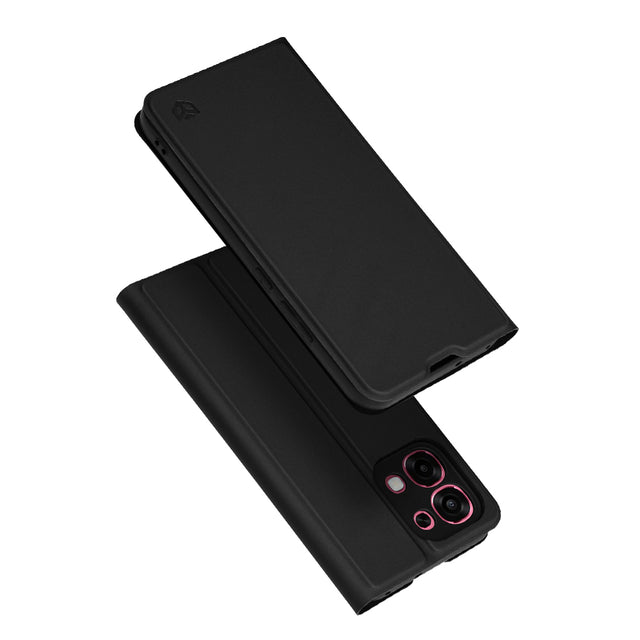 Husa de protectie Techsuit Magskin Book compatibil cu Oppo A6 Pro 4G / A6 Pro 5G, Negru