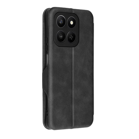 Husa de protectie Techsuit Safe Wallet Plus compatibil cu Honor 400 Smart 5G / 400 Smart 4G / X7d 4G, Negru