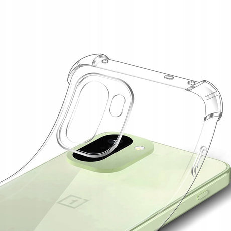 Husa de protectie Techsuit Shockproof Clear Silicone compatibil cu OnePlus 15R, Transparent