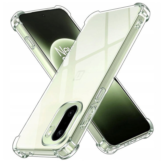 Husa de protectie Techsuit Shockproof Clear Silicone compatibil cu OnePlus 15R, Transparent
