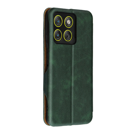 Husa de protectie Techsuit Safe Wallet Plus compatibil cu Motorola Edge 70, Verde