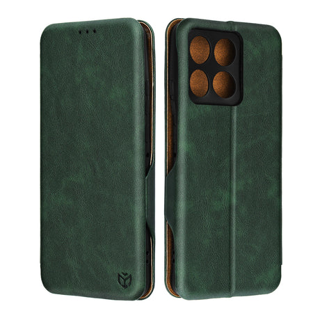 Husa de protectie Techsuit Safe Wallet Plus compatibil cu Motorola Edge 70, Verde