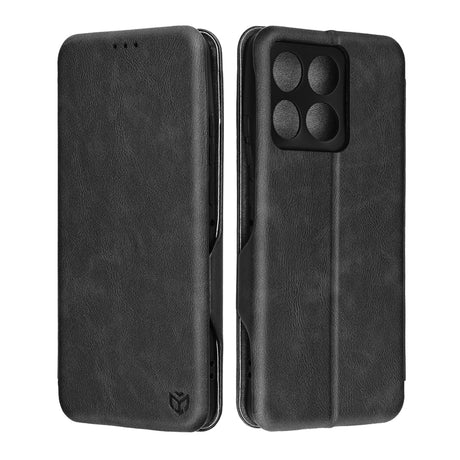 Husa de protectie Techsuit Safe Wallet Plus compatibil cu Motorola Edge 70, Negru
