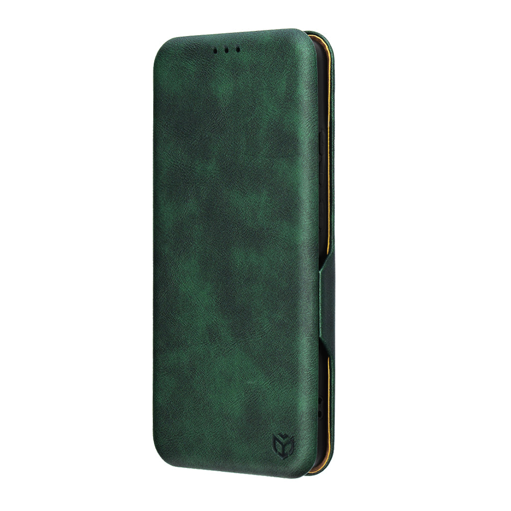 Husa de protectie Techsuit Safe Wallet Plus compatibil cu Motorola Moto G86, Verde