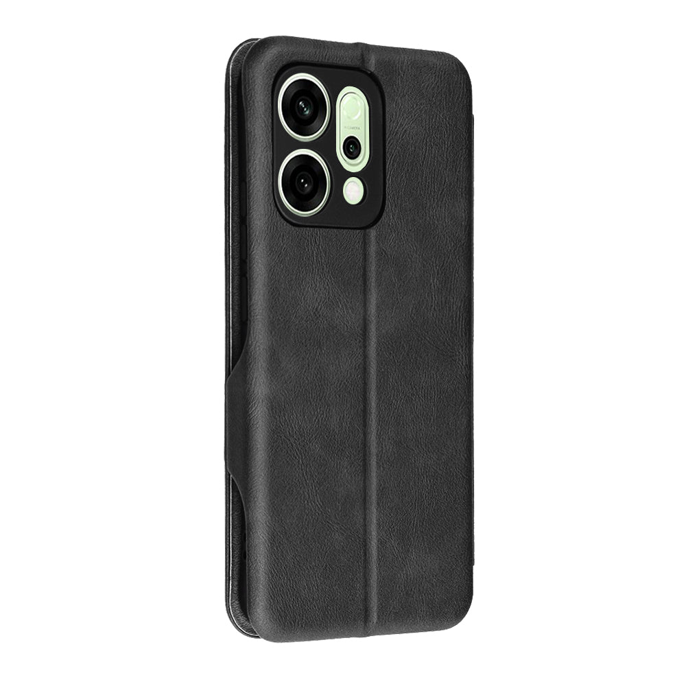 Husa de protectie Techsuit Safe Wallet Plus compatibil cu Oppo Reno14, Negru