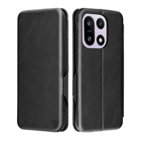 Husa de protectie Techsuit Safe Wallet Plus compatibil cu OnePlus 15, Negru