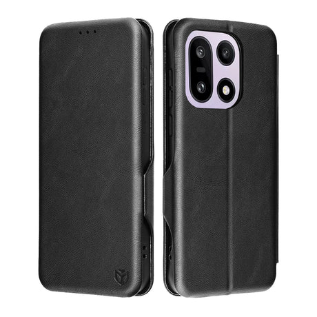 Husa de protectie Techsuit Safe Wallet Plus compatibil cu OnePlus 15, Negru