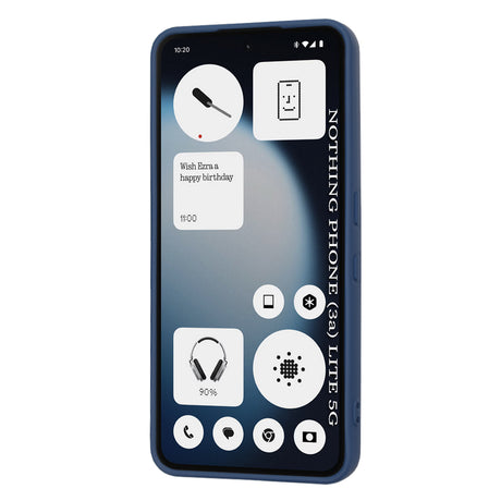 Husa de protectie Techsuit SoftFlex compatibil cu Nothing Phone (3a) Lite, Bleumarin