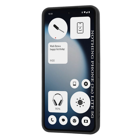 Husa de protectie Techsuit SoftFlex compatibil cu Nothing Phone (3a) Lite, Negru