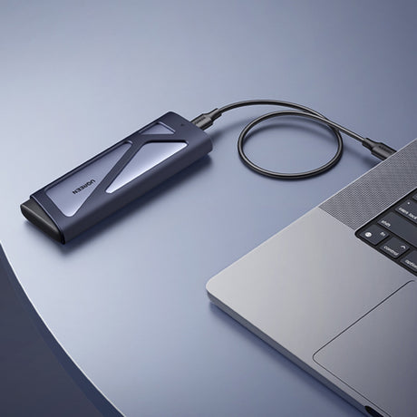 Stocare Ugreen Hard Drive Enclosure CM767 (15813), M.2 NVMe/SATA SSD, 10Gbps, Gri