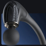 Yesido Handheld Back Massager (MG07), 15W, 1500mAh, 5 Levels of Intensity Adjustable, Negru