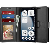 Husa de protectie Techsuit Diary Book compatibil cu Nothing Phone (3a) Lite, Negru