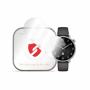 Folie de protectie smartwatch Smart Protection Premium Classic (set de 4) compatibil cu Xiaomi Watch S4, Transparent