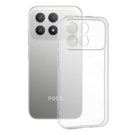 Husa de protectie Techsuit Clear Silicone compatibil cu Xiaomi Poco F8 Pro, Transparent