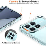 Husa de protectie Techsuit Shockproof Clear Silicone compatibil cu Xiaomi Poco F8 Pro, Transparent