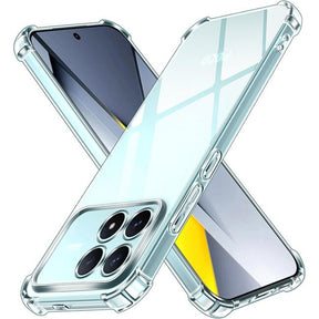 Husa de protectie Techsuit Shockproof Clear Silicone compatibil cu Xiaomi Poco F8 Pro, Transparent