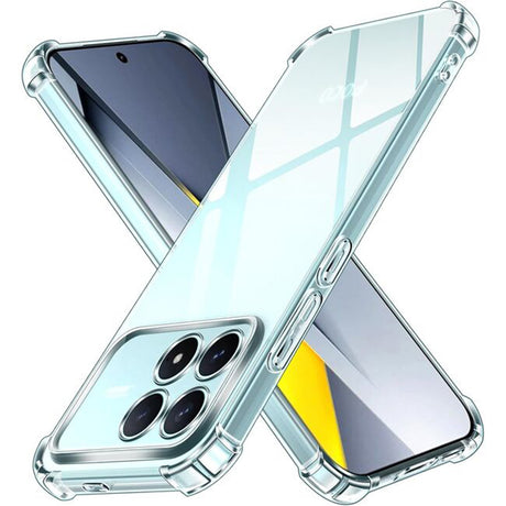 Husa de protectie Techsuit Shockproof Clear Silicone compatibil cu Xiaomi Poco F8 Pro, Transparent