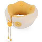 Havit Neck Massager Smart Life (NM1702), for Travel, Portable, Lightweight, Hot Compress, Memory Foam, 2200mAh, Galben