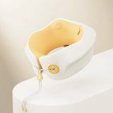 Havit Neck Massager Smart Life (NM1702), for Travel, Portable, Lightweight, Hot Compress, Memory Foam, 2200mAh, Galben
