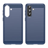 Husa de protectie Techsuit Carbon Silicone compatibil cu Samsung Galaxy A57 5G, Albastru