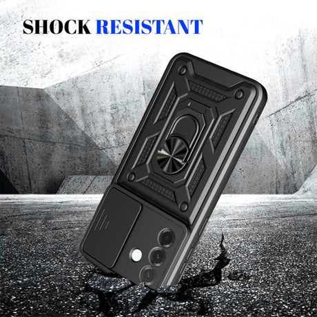 Husa de protectie Techsuit CamShield Series compatibil cu Samsung Galaxy A37 5G, Albastru