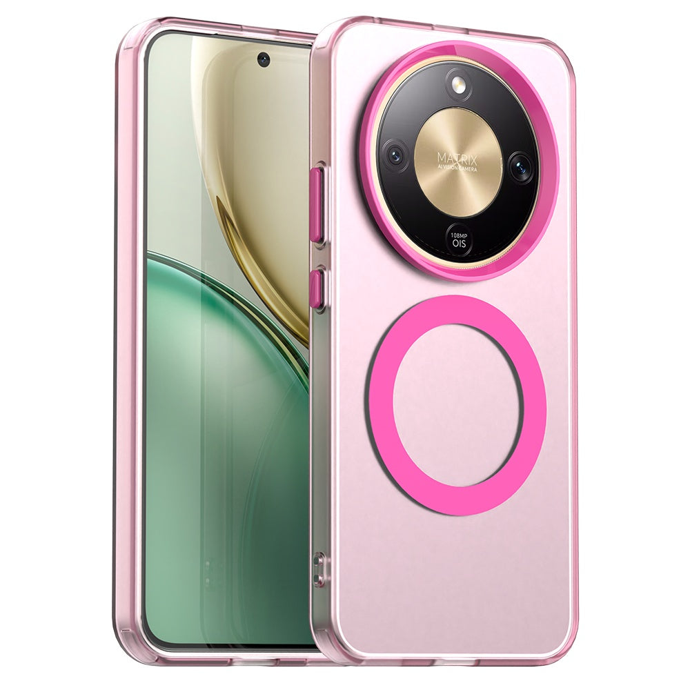 Husa de protectie Techsuit CandyCase MagSafe compatibil cu Honor Magic8 Lite, Roz