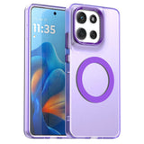 Husa de protectie Techsuit CandyCase MagSafe compatibil cu Motorola Moto G86, Mov
