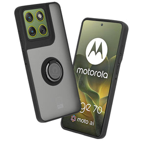 Husa de protectie Techsuit Glinth compatibil cu Motorola Edge 70, Negru