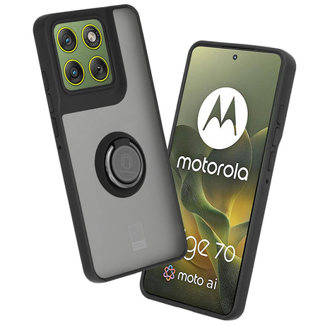 Husa de protectie Techsuit Glinth compatibil cu Motorola Edge 70, Negru