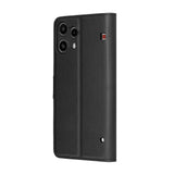 Husa de protectie Techsuit Leather Folio compatibil cu Nothing Phone (3a) Lite, Negru