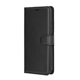 Husa de protectie Techsuit Leather Folio compatibil cu Oppo A6 Pro 4G / A6 Pro 5G, Negru
