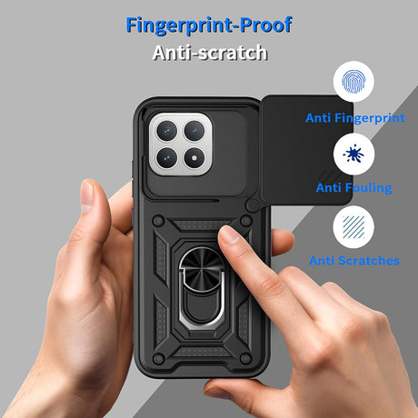 Husa de protectie Techsuit CamShield Series compatibil cu Xiaomi Poco F8 Pro, Albastru