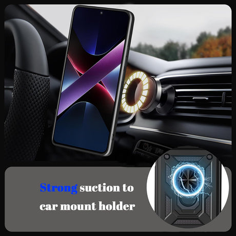 Husa de protectie Techsuit CamShield Series compatibil cu Xiaomi Poco F8 Pro, Albastru
