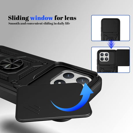 Husa de protectie Techsuit CamShield Series compatibil cu Xiaomi Poco F8 Pro, Negru