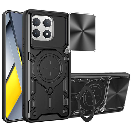 Husa de protectie Techsuit CamGuard Pro compatibil cu Xiaomi Poco F8 Pro, Negru