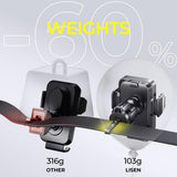 Suport Masina cu Alimentare Wireless, 15W - Lisen W605 (YL0225030014) - Black